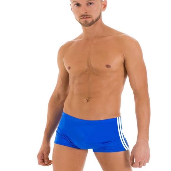 Miguels Square Cut Swim Briefs Small Nylon / spandex Unlined